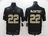 Nike Panthers 22 Christian McCaffrey Black Camo 2020 Salute To Service Limited Jersey,baseball caps,new era cap wholesale,wholesale hats